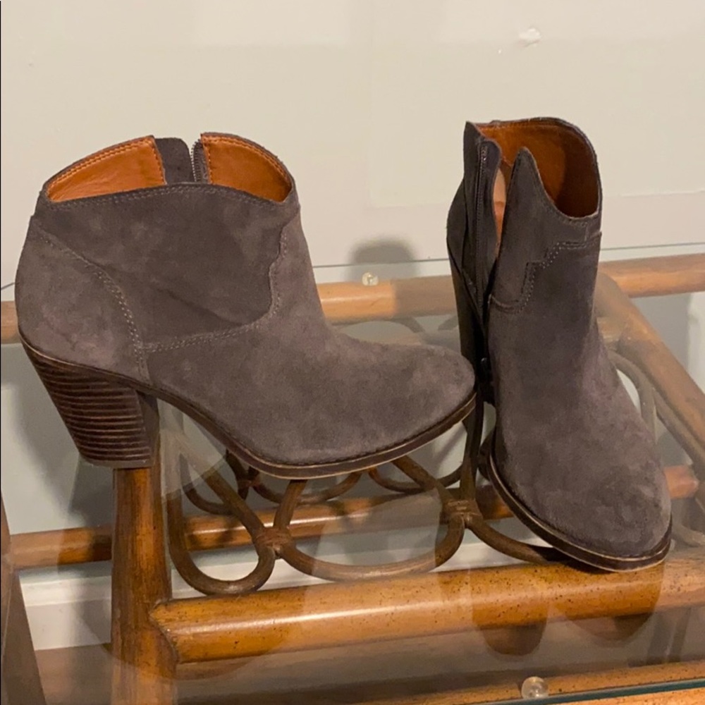 Lucky suede booties